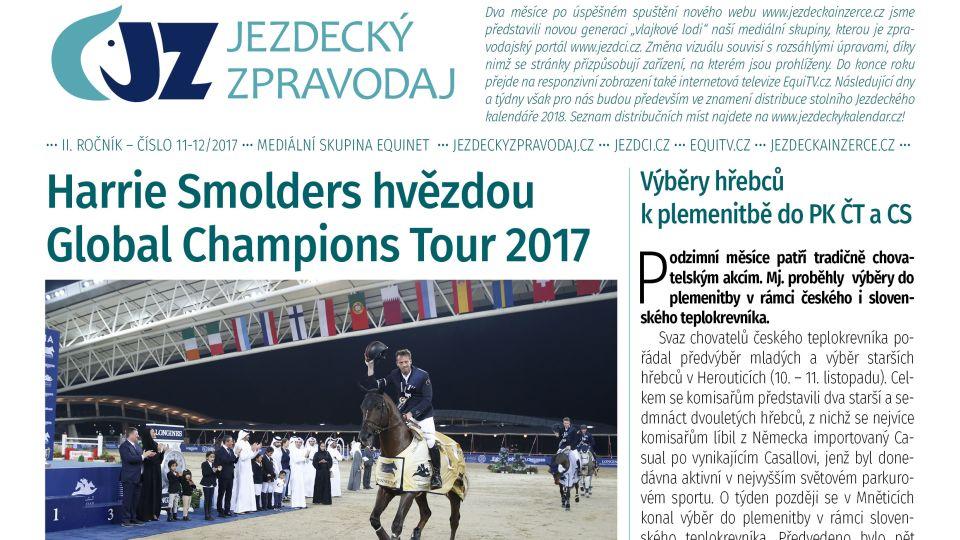 Jedenácté vydání Jezdeckého zpravodaje 2017