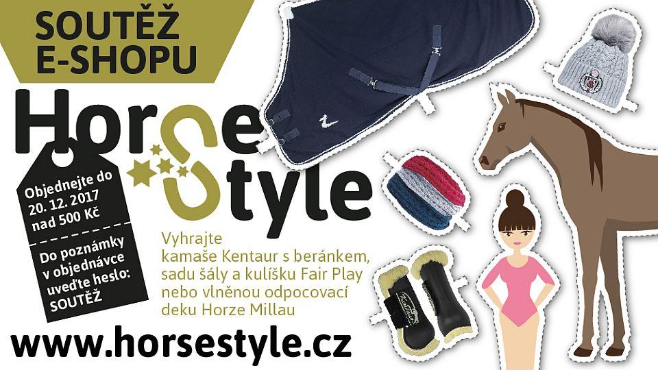 Předvánoční soutěž e-shopu Horse Style