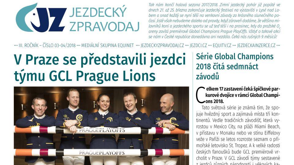 Třetí číslo Jezdeckého zpravodaje 2018 již brzy