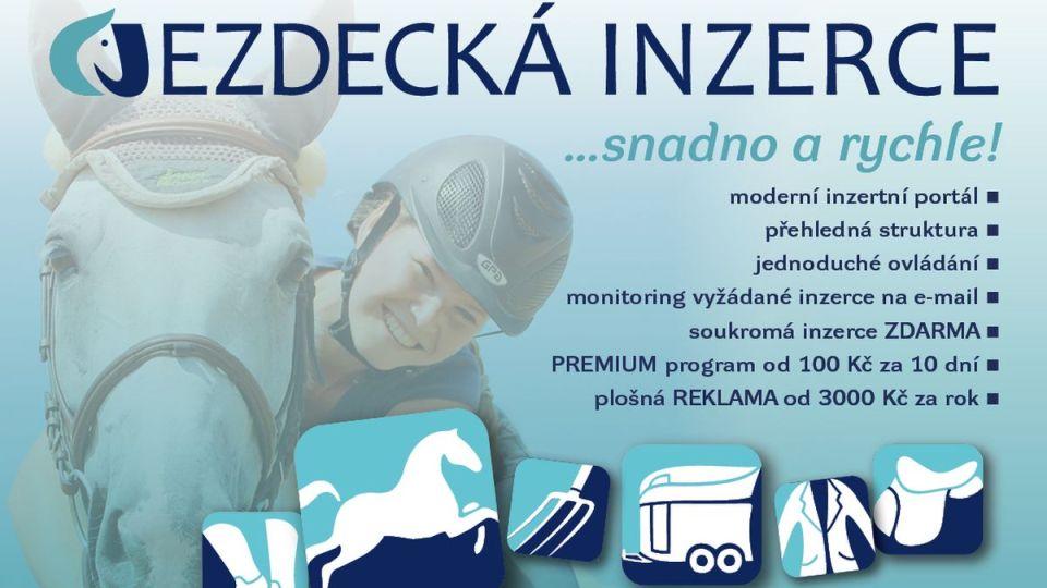 Jezdecká inzerce CZ nabídla již přes 1500 záznamů!
