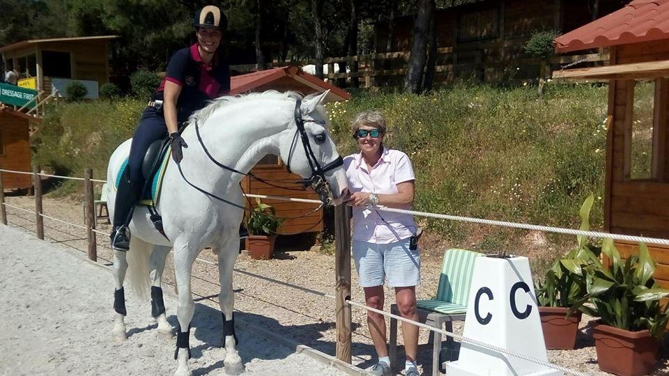 Sobotní výkon Pavly Rubíčkové při CDI Cascais