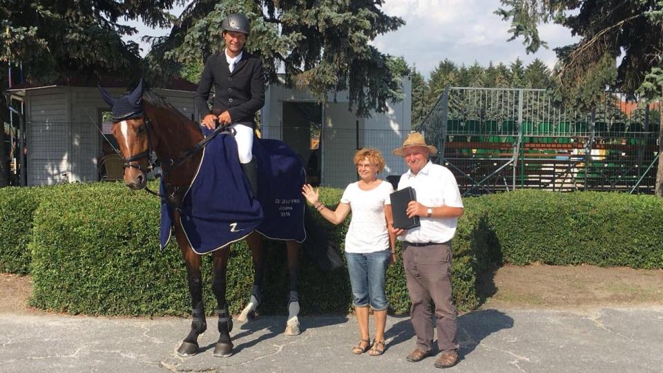 Jiří Hruška vítězem Grand Prix CSI Babolna