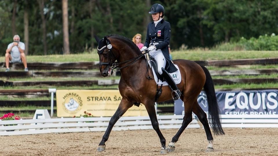 Maria Caetano vítězkou GP küru při CDI Brno