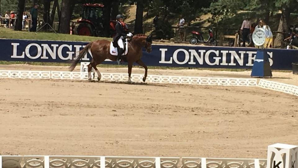 Druhý start Češek v drezuře při ME Fontainebleau