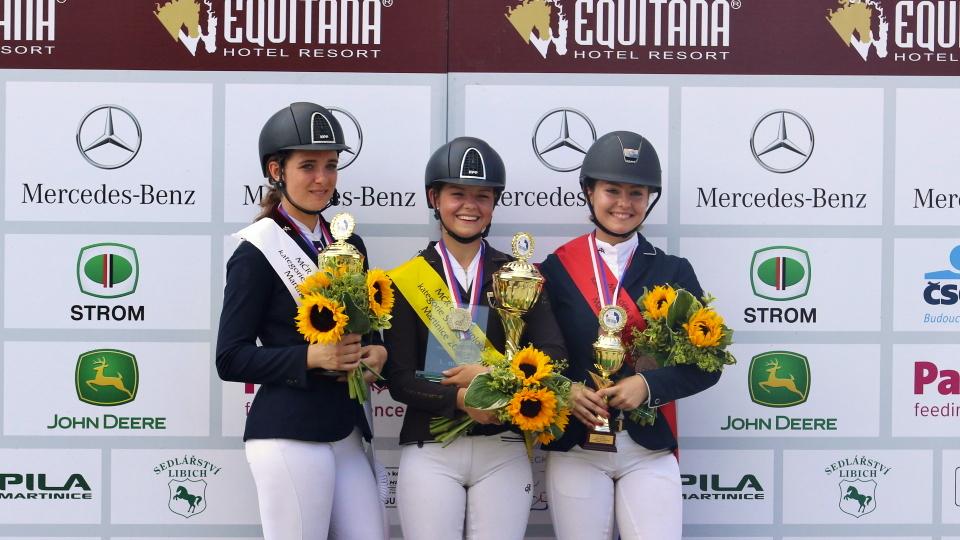 MČR starších juniorů ovládla Sára Finsterle