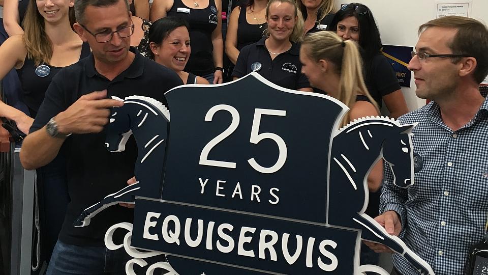 Equiservis oslavil 25. narozeniny