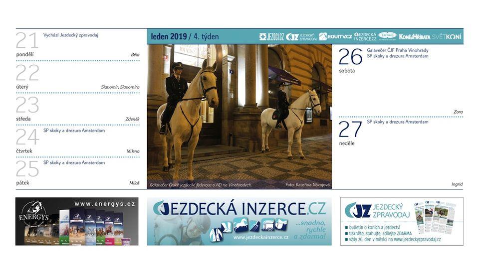 Tento týden: Češky v zahraničí, dostihové překvapení a galavečer ČJF