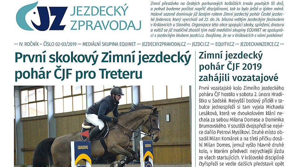 Zimní túra, World Cup i Global Champions. Brzy vyjde únorový zpravodaj