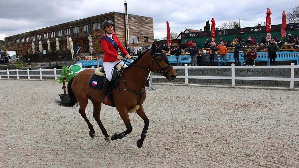 V Grand Prix dětí ve Zduchovicích dojela třetí Adéla Opatrná