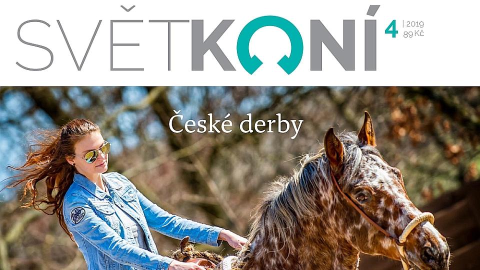 Časopis Svět koní 4/2019: Navštivte s námi westernové i anglické stáje