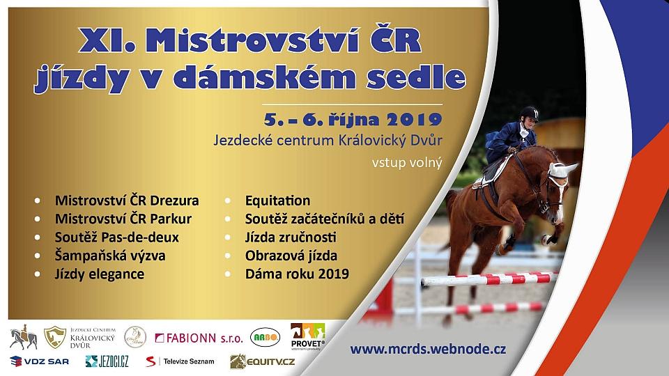 Královický dvůr zve na jedenácté mistrovství ČR jízdy v dámském sedle