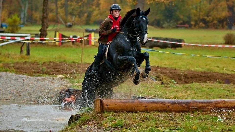 Galerie: Hubertovu jízdu v Lošticích hostil krosový Žadlovický park
