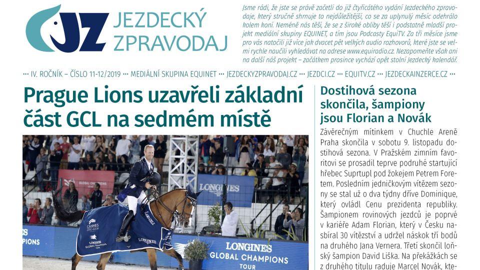 Jezdecký zpravodaj: Světové poháry, souhrn GCL i dostihové sezony