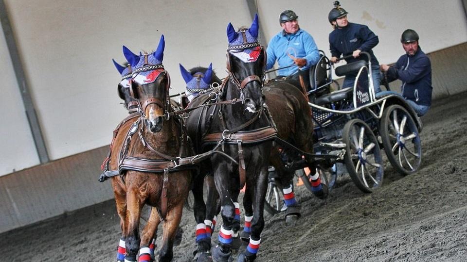 Fotogalerie: Zimní jezdecký pohár 2020 zahájila téměř šedesátka kočárů