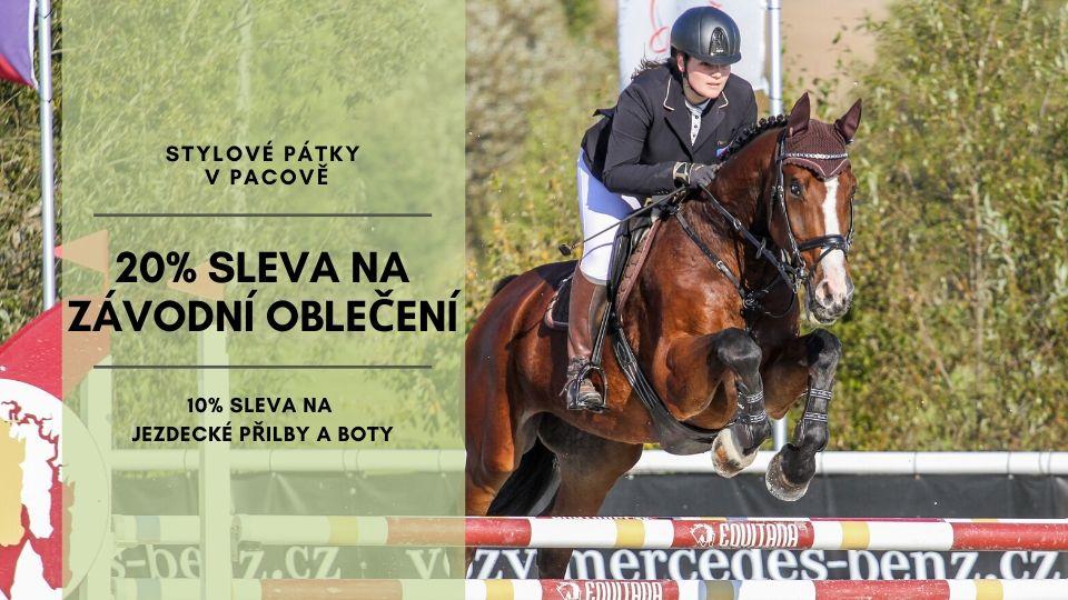 Stylové pátky v Pacově: Nakupte v Kamíru jezdecké vybavení se slevou