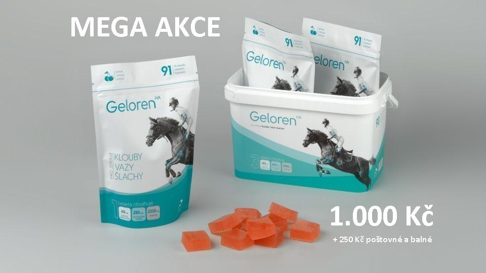 Víkendová mega akce: Geloren jen za 1000 Kč! Slevový kód na EquiTV