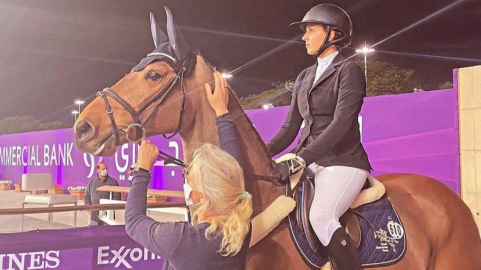 Anna Kellnerová zahájila CSI5* v Dauhá výbornou jízdou s Catch Me