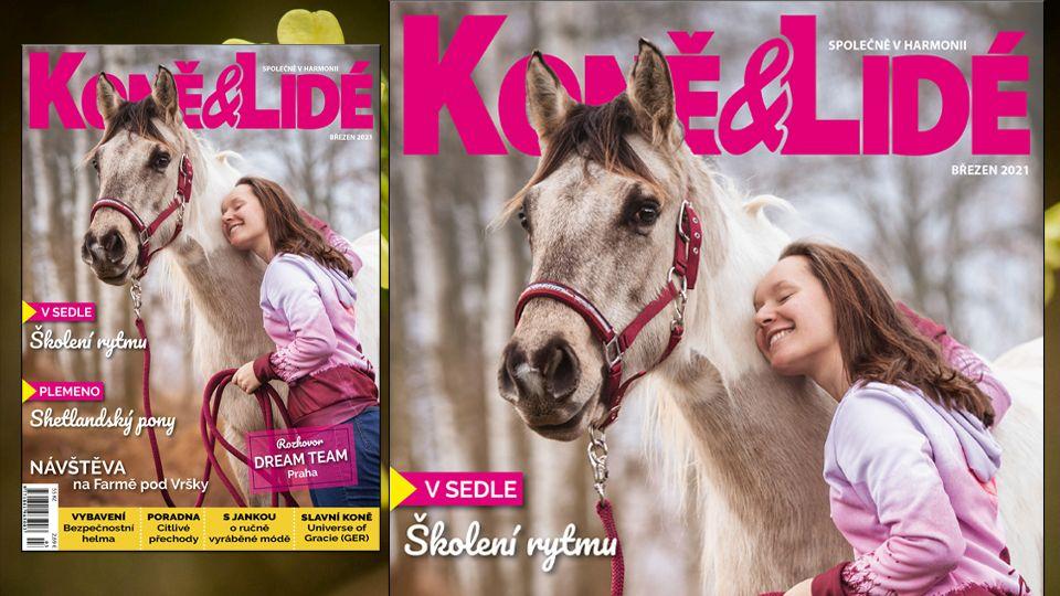 Koně a lidé 3/2021: O výběru helmy, tvorbě módy i koňských hřištích