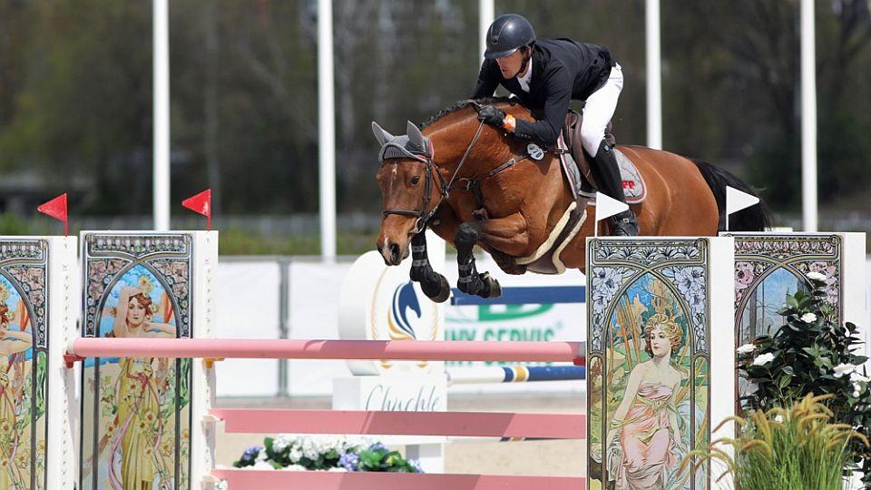 Martin Řezníček podruhé vyhrál s Clintin při CSIO3* CET Prague Cup