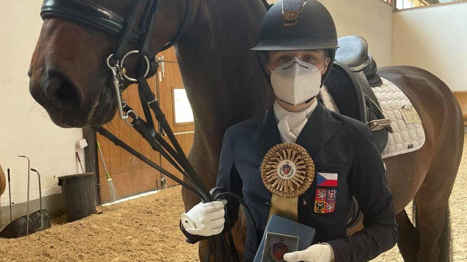 Vavříková zakončila úspěšně CDIY Ornago. V küru obsadila druhé místo