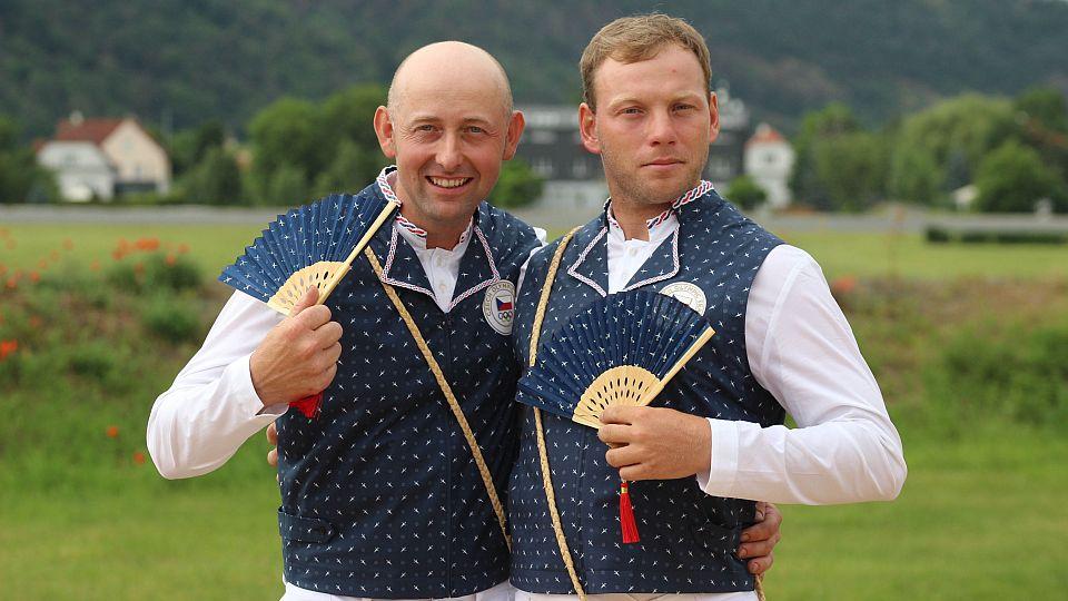 Příhoda a Trunda představili olympijskou kolekci i jezdecké disciplíny