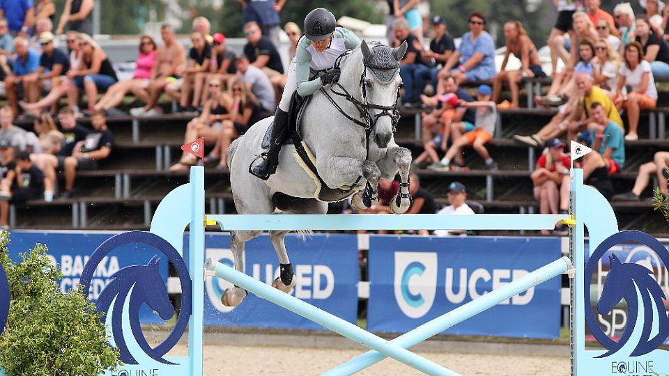 Vojtková vede skokové MČR jednotlivců. Další jezdci mají body za čas