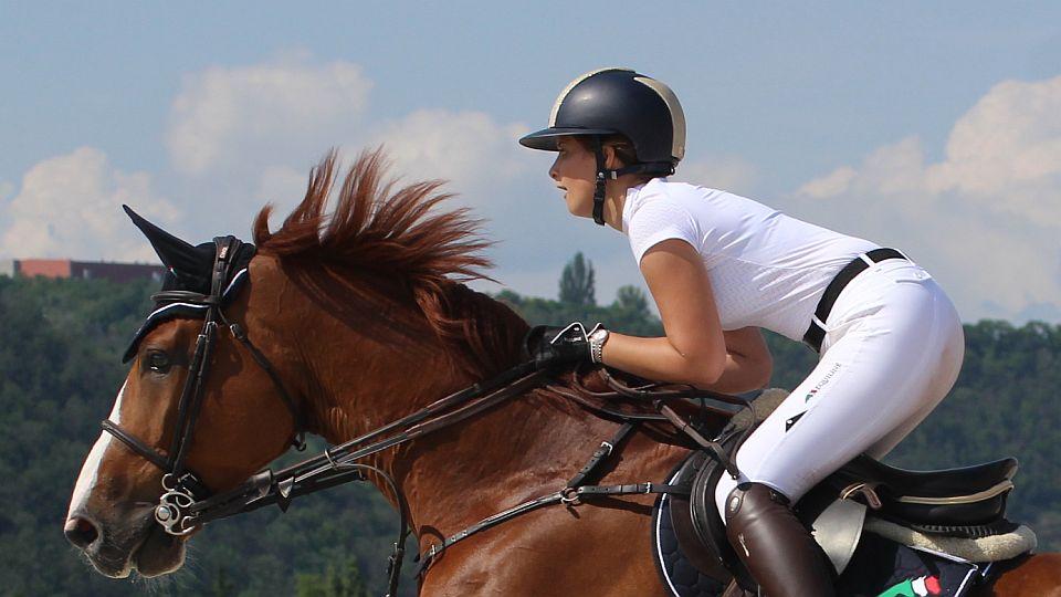 Vingrálková opět vyhrála. V Římě ovládla Grand Prix CSI2* s Damoclesem