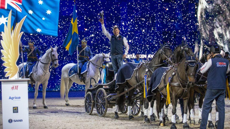 Boyd Exell opět září. Ve Stockholmu vyhrál druhé kolo Světového poháru
