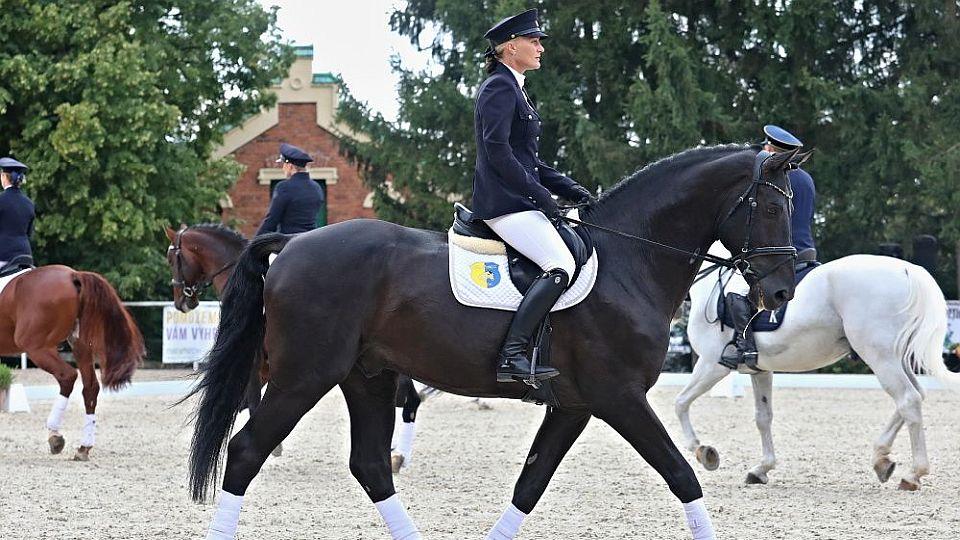 Obrazem: Čtverylky, zápřeže i další vystoupení koní. Výročí v ZH Písek