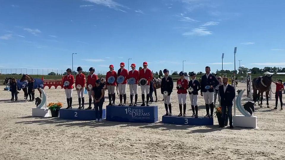 Češi vyhráli při CSIO v Šamoríně Pohár národů mladých jezdců i juniorů