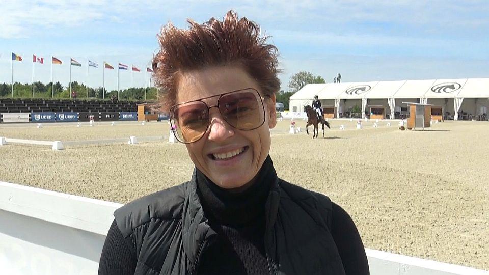 Od zpěvu k drezurní Grand Prix. Tereza van Malderen závodí v Olomouci