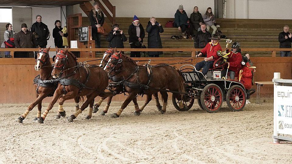 Vlašic se stal halovým šampionem spřežení. Ziegler uzmul vítězství Muchové