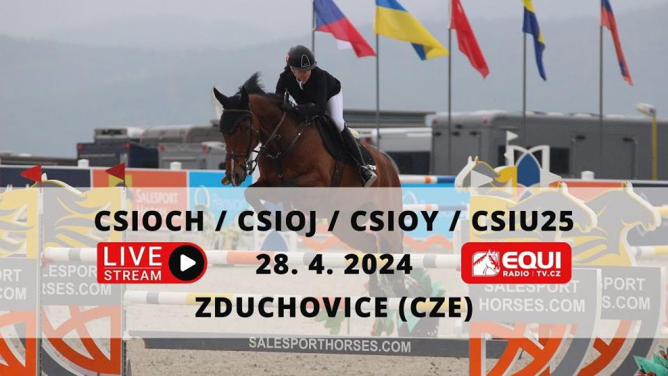 Živě: Děti, junioři a mladí jezdci v akci. Sledujte CSIO Zduchovice 2024