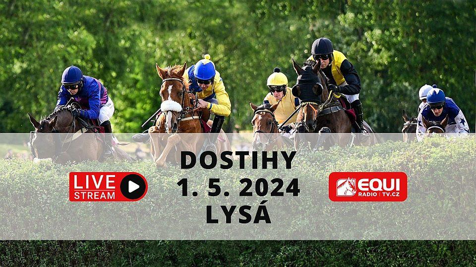 Živě: Dostihový svátek v Lysé. Sledujte Prvomájovou steeplechase