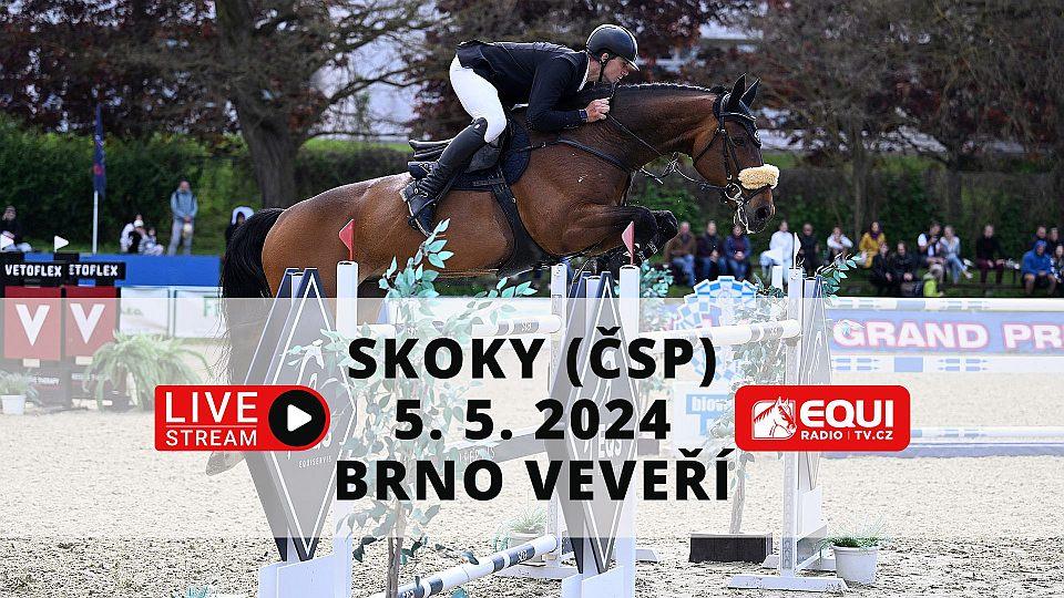 Živě: Začíná Český skokový pohár 2024. Sledujte Falton Velkou cenu Brna