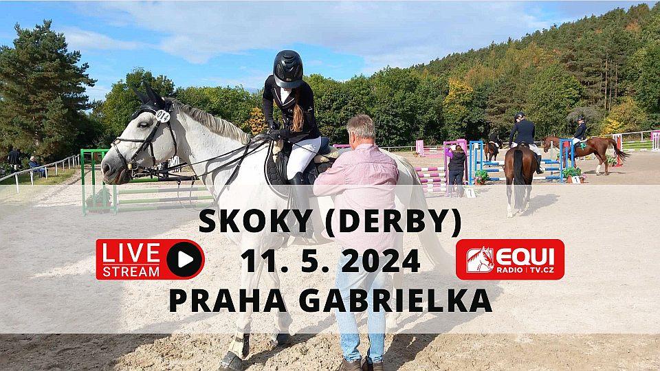 Živě: Parkur s terénními skoky. Sledujte první Jarní derby na Gabrielce