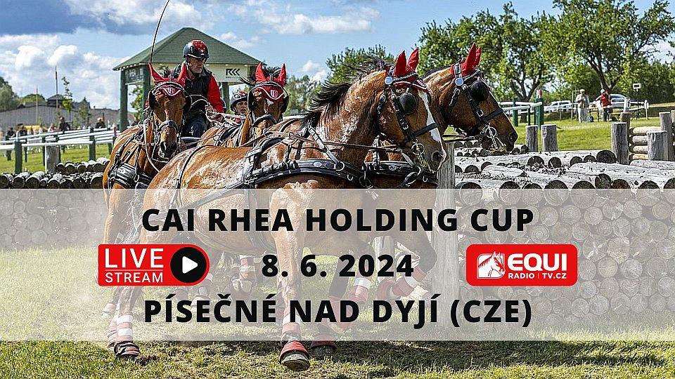 Živě: Sledujte CAI3*-W Rhea Holding Cup 2024 v Písečném nad Dyjí na EquiTV