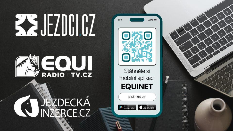 Stáhněte si aplikaci EQUINET a mějte všechny informace o koních jako první
