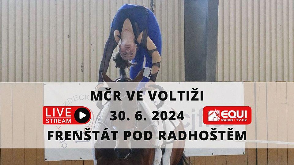 Živě: Sledujte nedělní vrchol voltižního mistrovství ČR 2024 ve Frenštátu