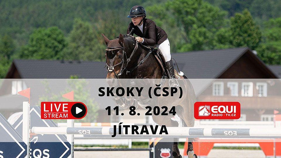 Živě: Sledujte páté kolo ČSP 2024. Velká cena Jítravského Dvorce na EquiTV