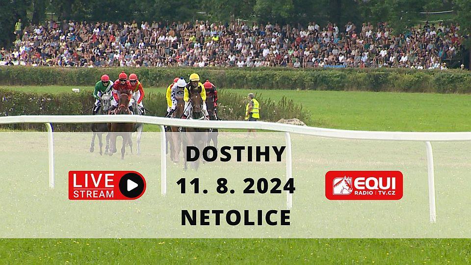 Živě: Dostihy se vrací k zámku Kratochvíle. Sledujte Velkou cenu Netolic