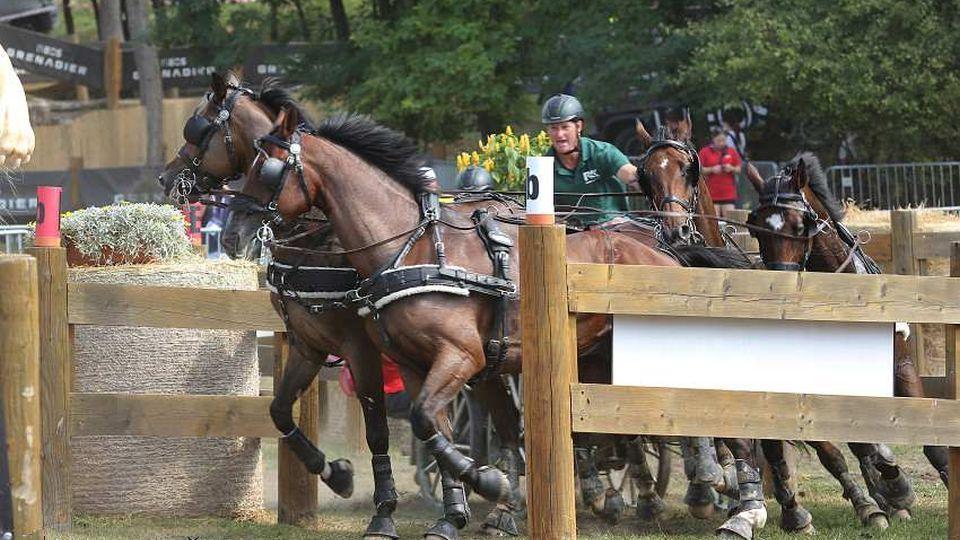Boyd Exell v čele MS čtyřspřeží. Radek Nesvačil byl v maratonu v top 10