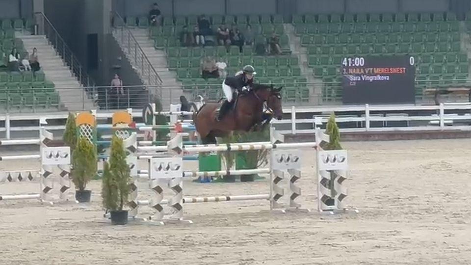 Vingrálková byla třetí v Grand Prix při Světovém poháru ve Vazgaikiemisu