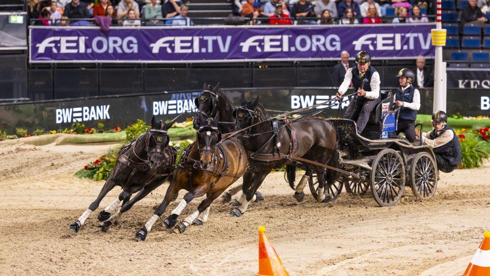 Druhý start, druhé vítězství. Boyd Exell ovládl Světový pohár ve Stuttgartu