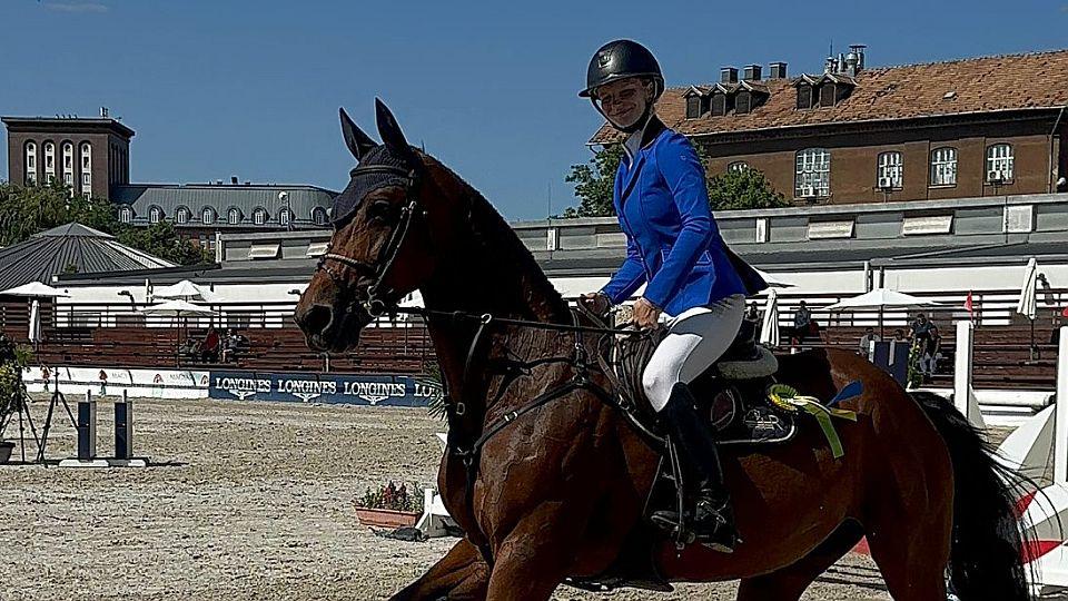 Při CSIO v Budapešti se dařilo Tereze Svobodové. Dvakrát byla v top 10