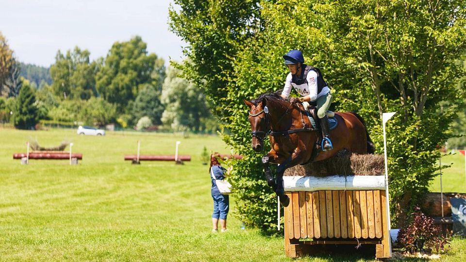 Dobretsberger je po krosu v čele Bohemia Eventing Tour, Trunda druhý