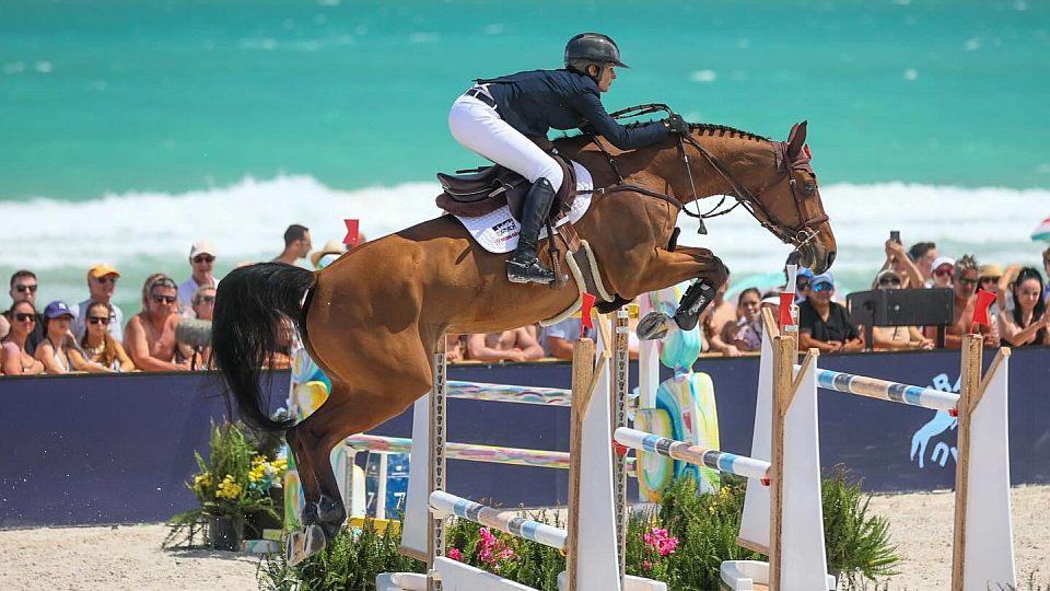 První letošní Grand Prix LGCT vyhrála na Miami Beach Němka Katrin Eckermann