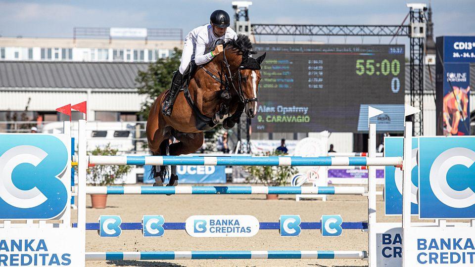 Opatrný s Caravagiem bojoval ve čtvrteční Gold Tour v Olomouci o vítězství