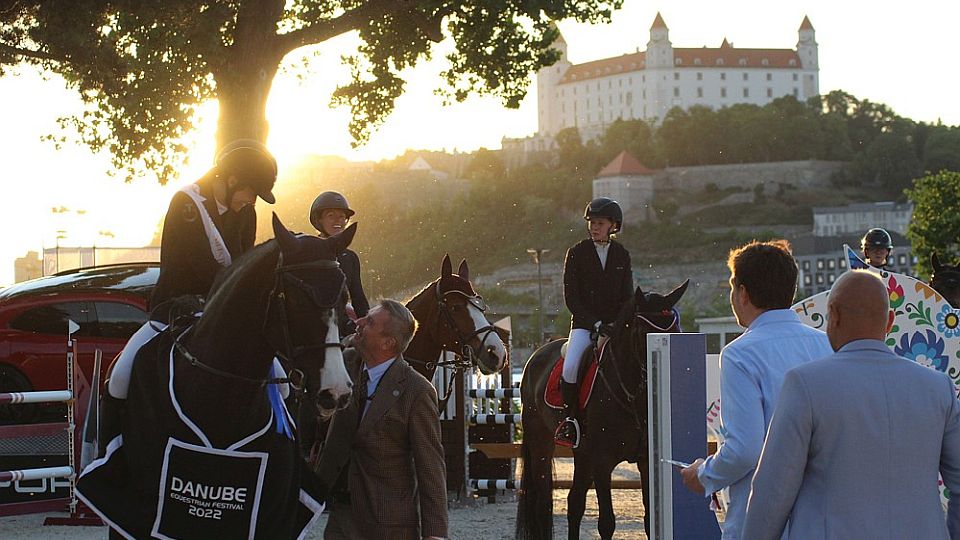 Česko-slovenský závěr sobotního programu Danube Equestrian Festivalu