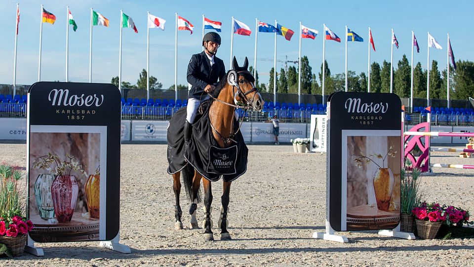 Belgičan Lars Demeersman ovládl páteční soutěž CSI1* v Chuchle Areně